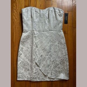 NWT Laundry by Shelli Segal Strapless Dress